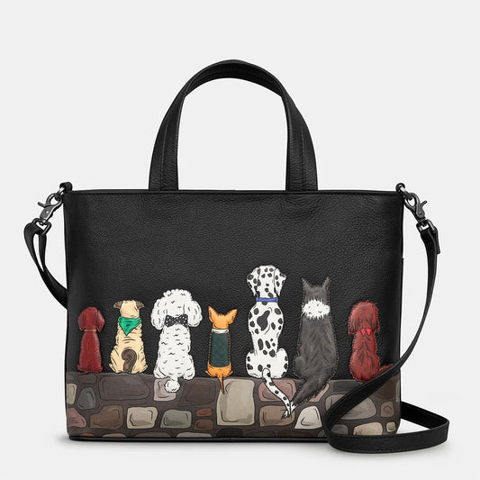 YOSHI Bark to Bark Leather Multiway Grab Bag