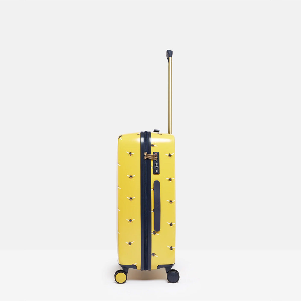 Joules Botanical Bee 76cm 4-Wheel Large Suitcase