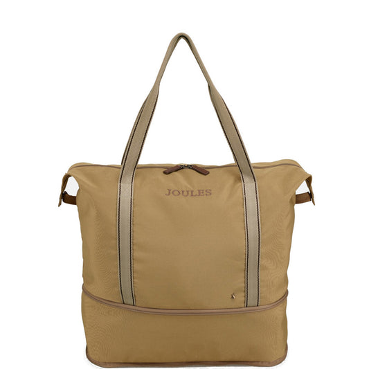 Joules Epwell Packaway Duffle Bag Tan