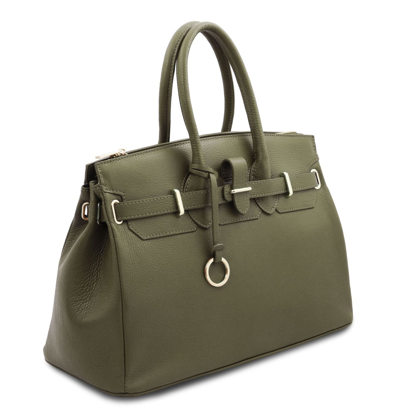 Tuscany Leather TL Bag Leather Handbag With Golden Hardware TL141529