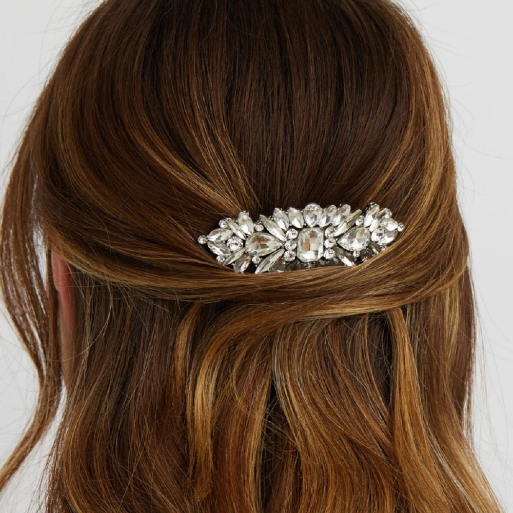 Vintage Crystal Hair Comb