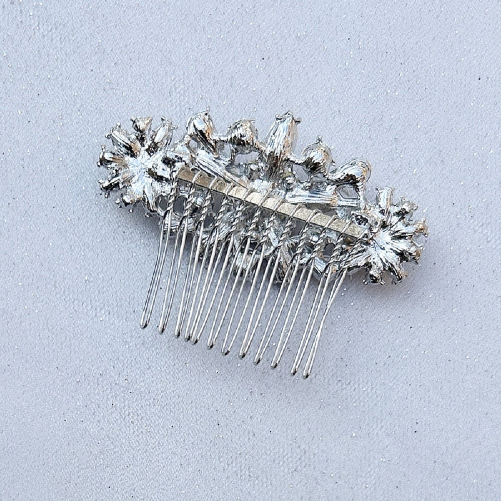 Vintage Crystal Hair Comb