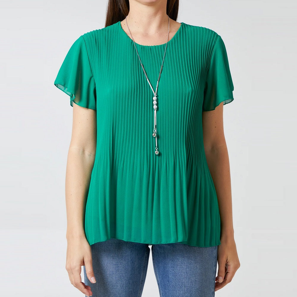 Pleated Top by H Mcilroy London