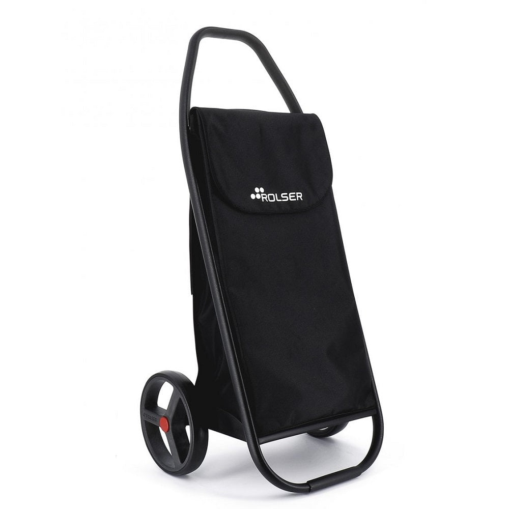 Rolser COM 8 MF Trolley - Black with Black Frame