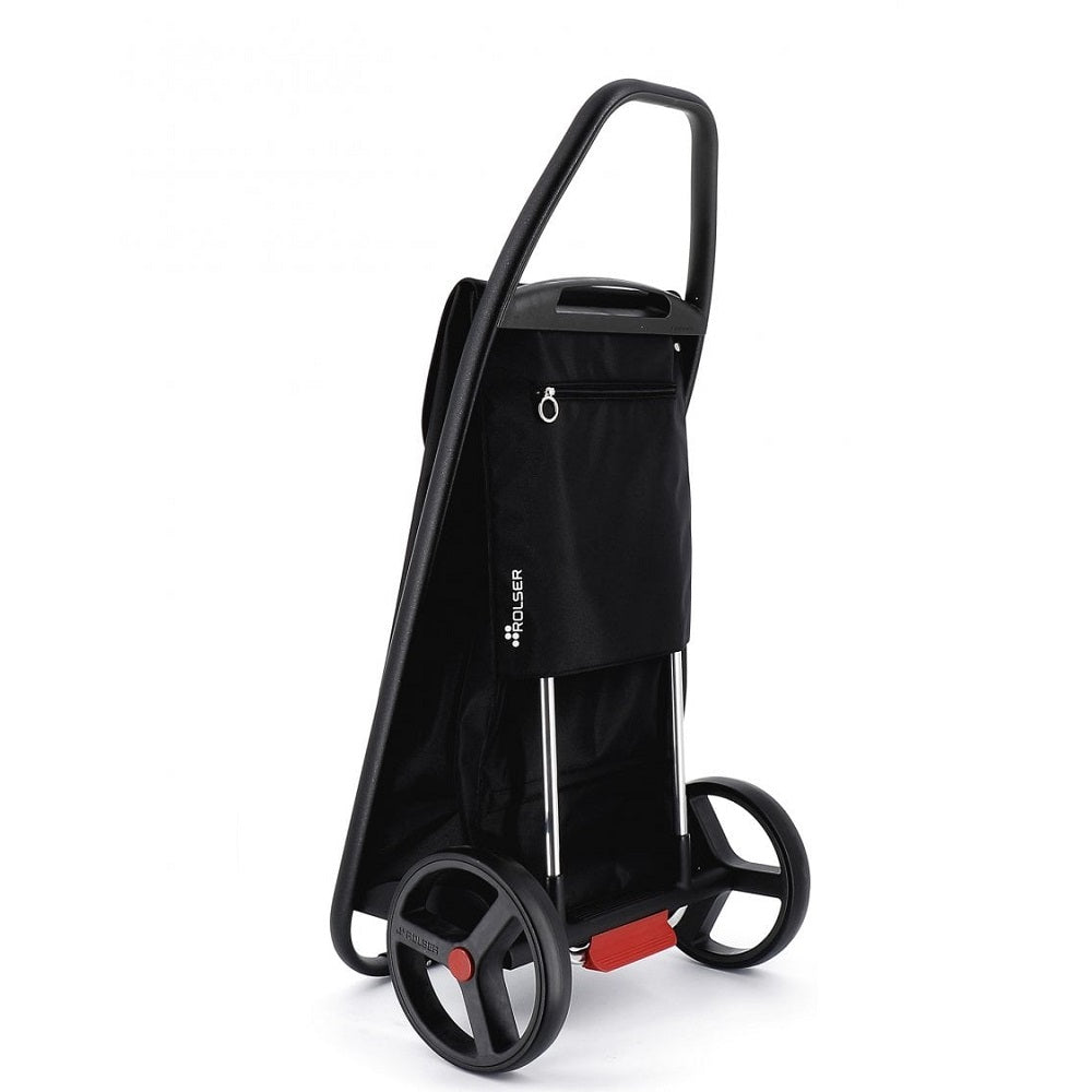 Rolser COM 8 MF Trolley - Black with Black Frame