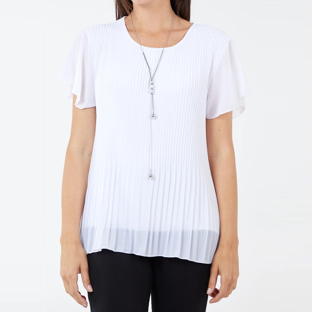 Pleated Top by H Mcilroy London