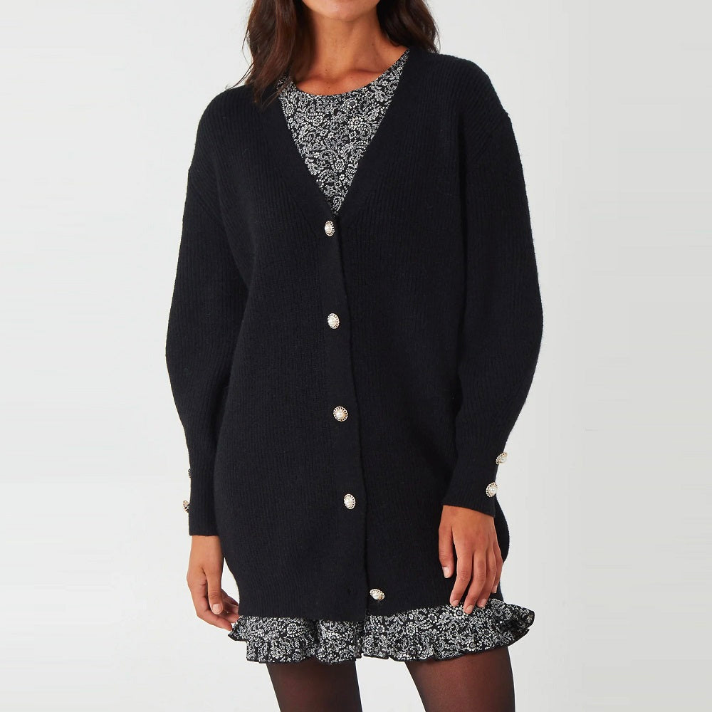 Pearl Button Cardigan