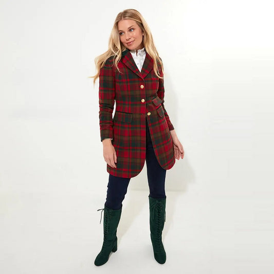 Joe Browns Camilla Checked Longline Coat