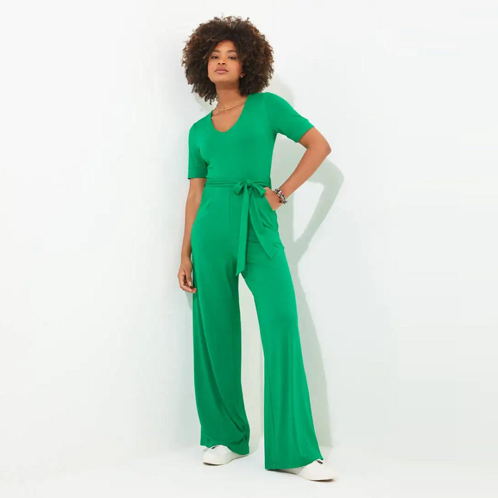 Polly Jersey Jumpsuit by Joe Browns