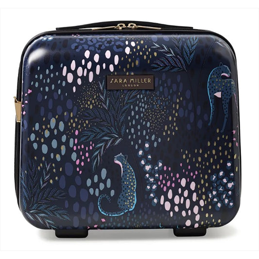 Sara Miller Midnight Leopard Vanity Case