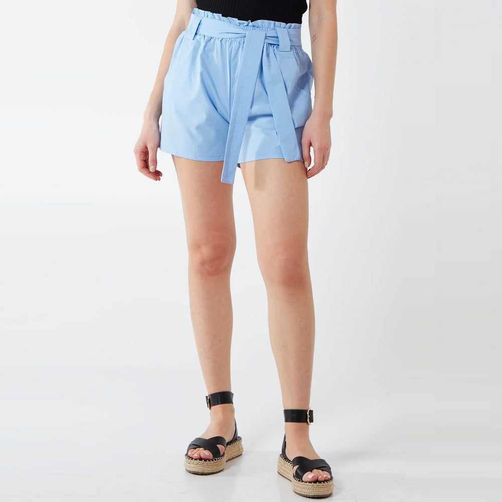 Waist Belted Shorts by H Mcilroy London