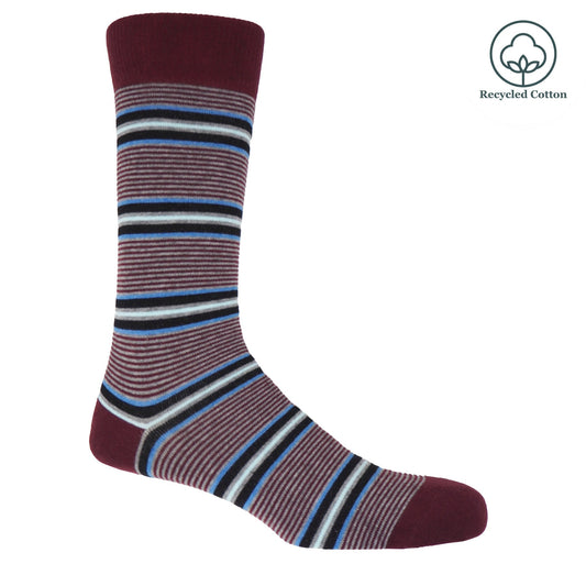 Multistripe Men's Socks Made in the UK