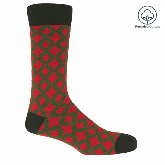 Mosaic Men's Socks Made in the UK