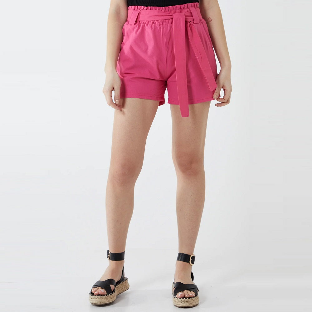 Waist Belted Shorts by H Mcilroy London