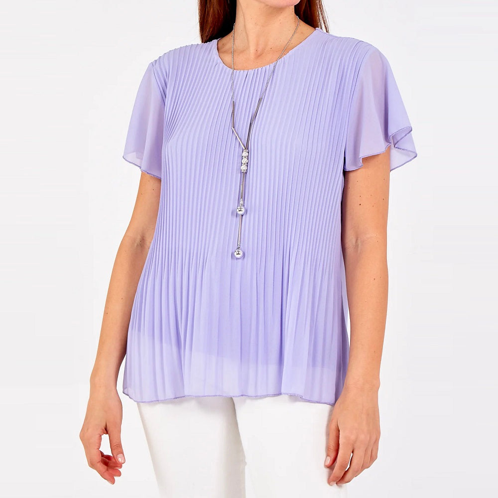 Pleated Top by H Mcilroy London