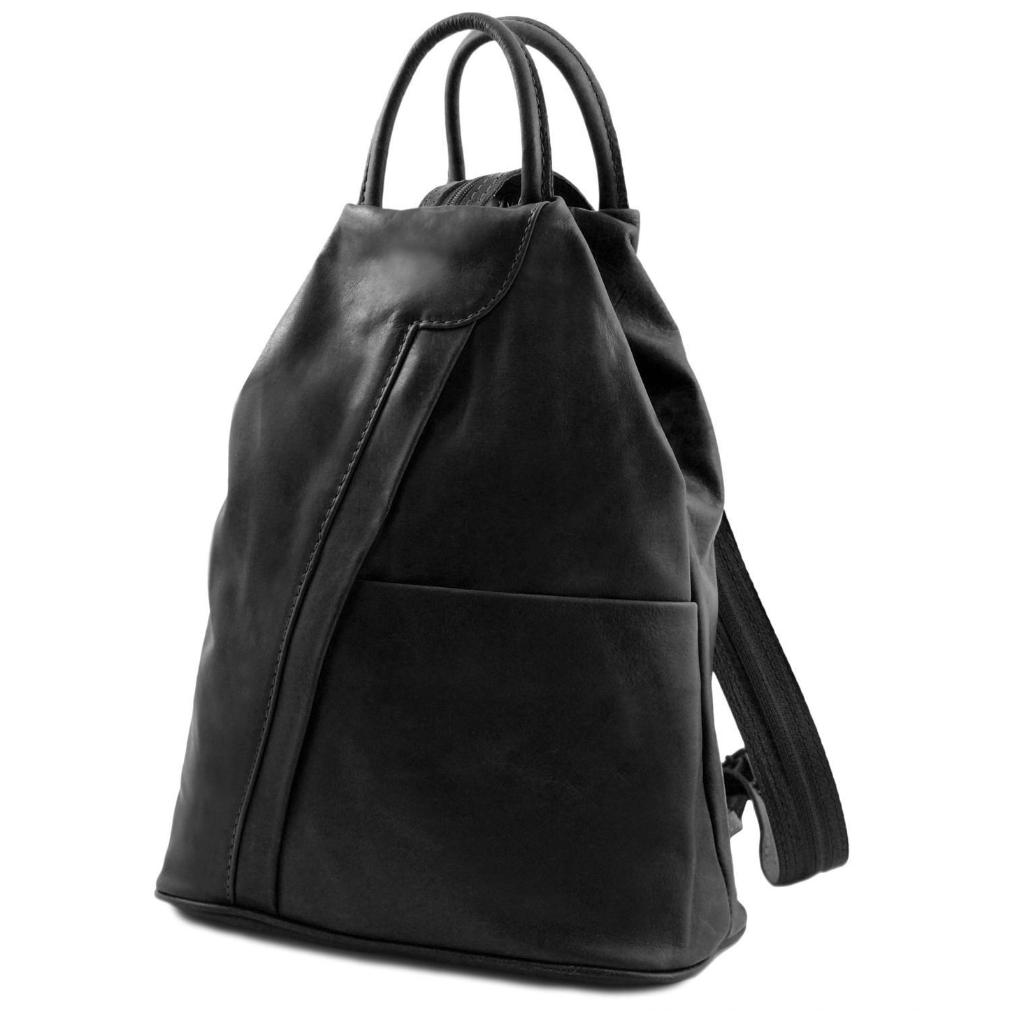 Tuscany Leather Shanghai Full Grain Leather Backpack